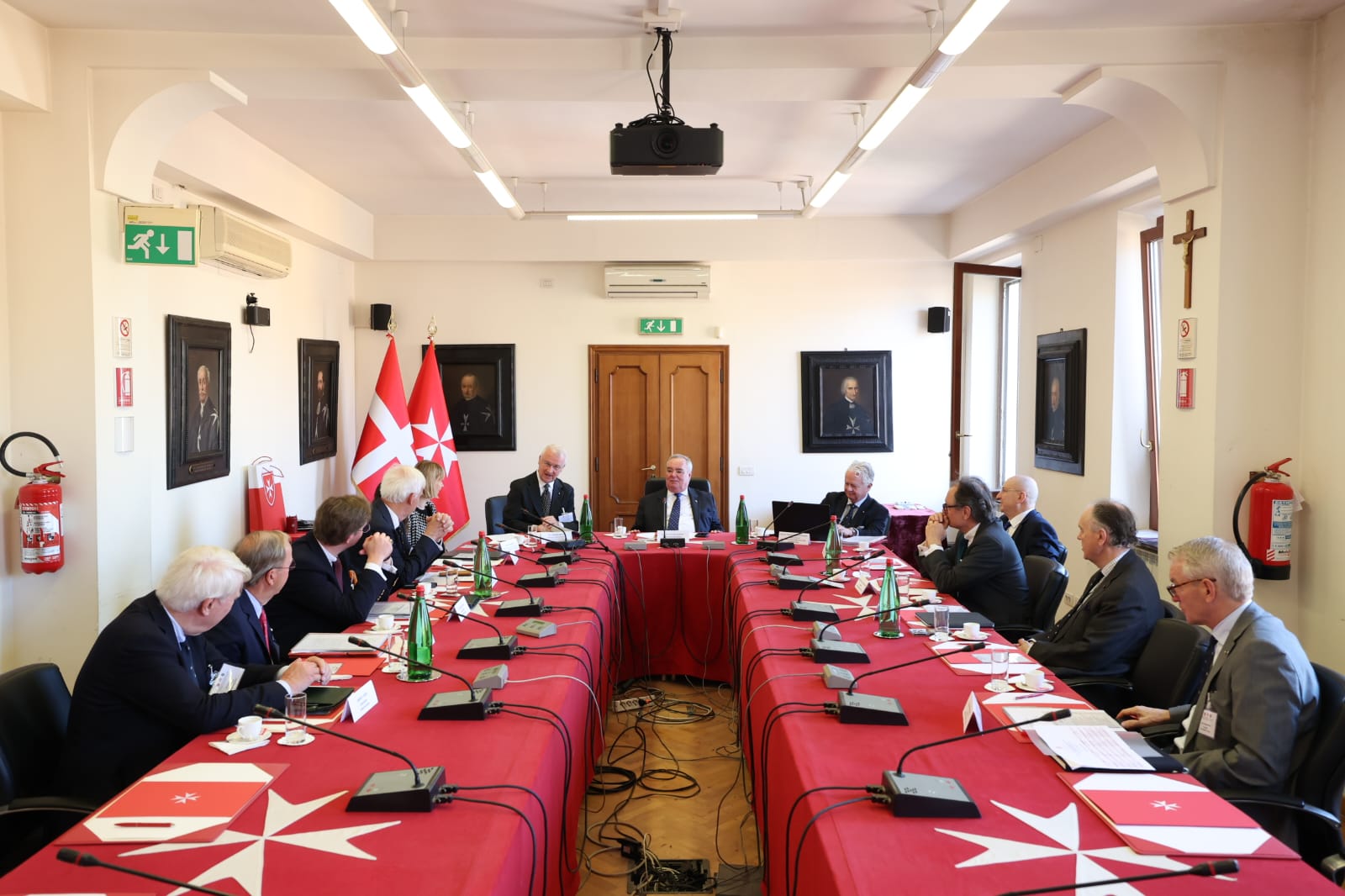 L’Alliance degli Ordini di San Giovanni si riunisce con l’Ordine di Malta al Palazzo Magistrale