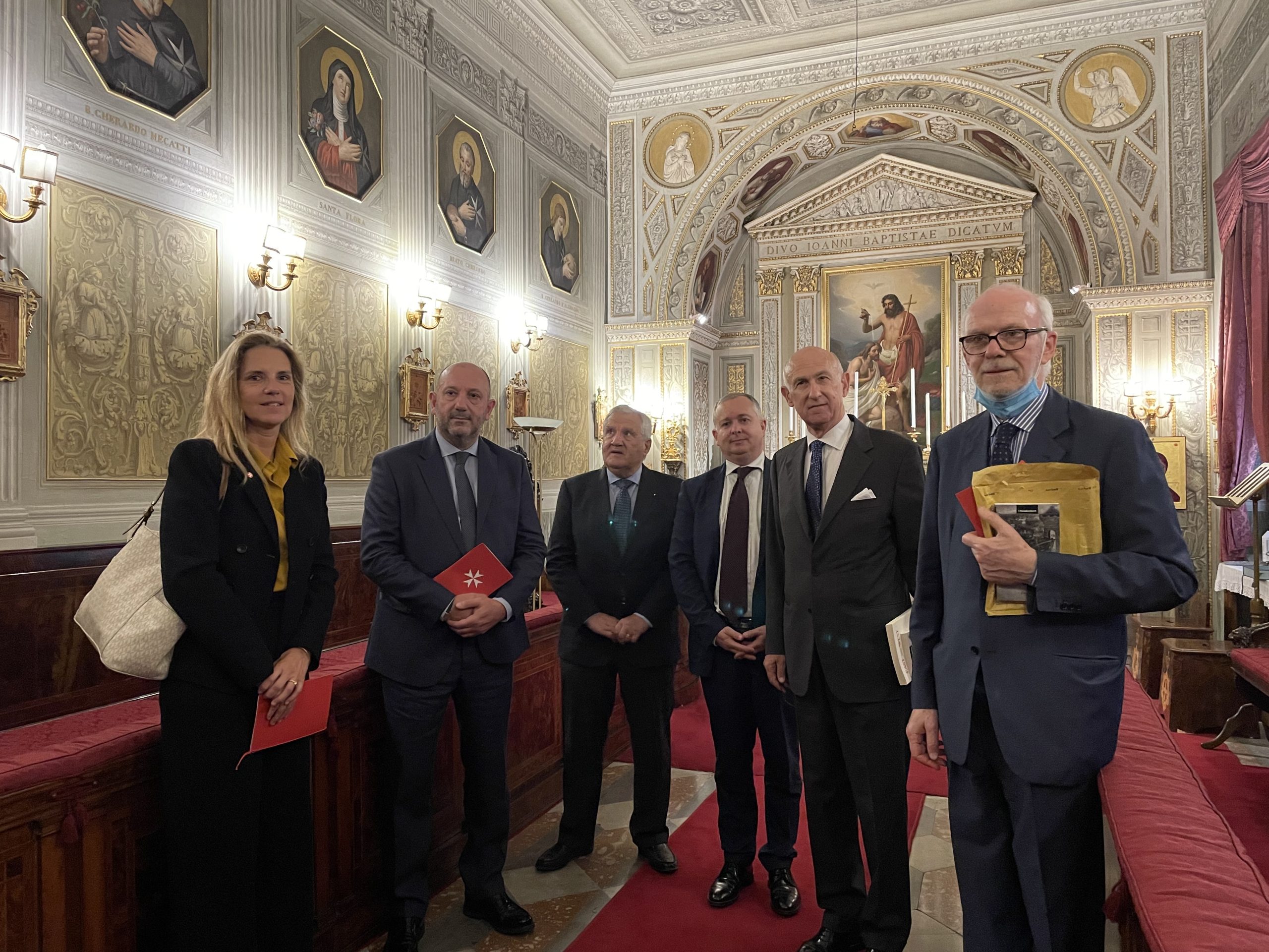 Ambassador Stefano Ronca receives Cons. Sergio Ferdinandi