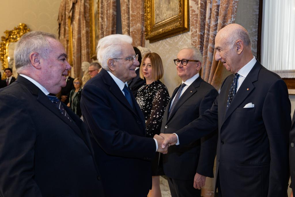 Official Visit of H.M.E.H. the Prince and Grand Master to the President of the Italian Republic