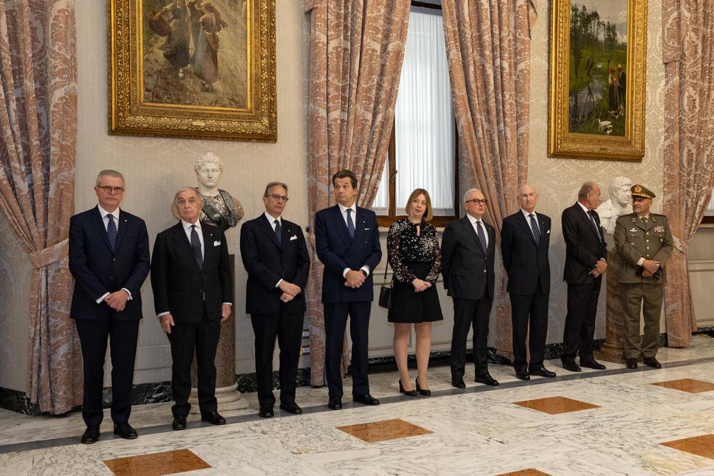Official Visit of H.M.E.H. the Prince and Grand Master to the President of the Italian Republic