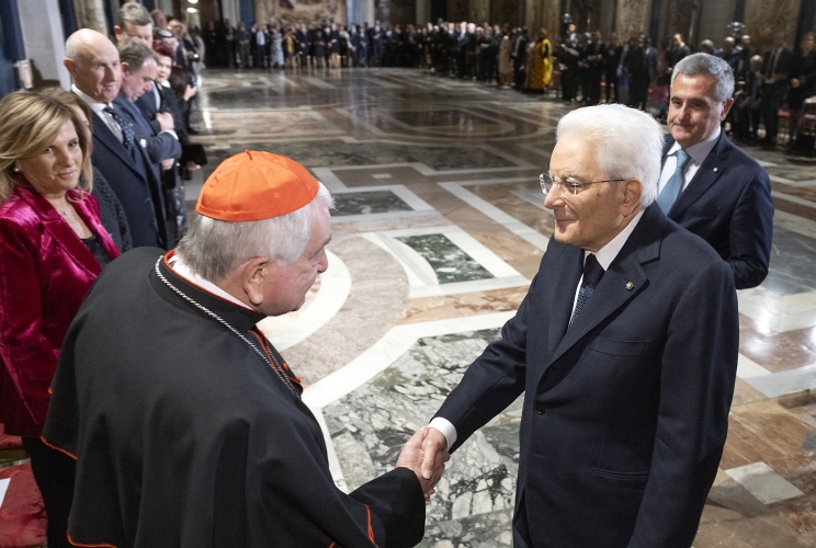 Greeting Ceremony at the Quirinale